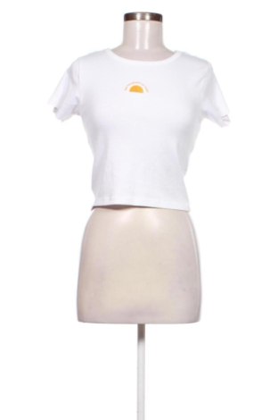 Damski T-shirt Sinsay, Rozmiar L, Kolor Biały, Cena 41,13 zł, #137536725