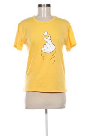 Tricou de femei SHEIN, Mărime S, Culoare Galben, Preț 54,99 Lei, #137540082