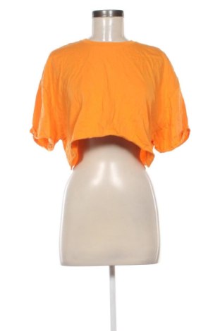 Dámské tričko Bershka, Velikost L, Barva Oranžová, Cena  219,00 Kč, #137540604