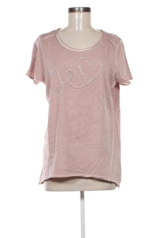 Damski T-shirt Street One, Rozmiar L, Kolor Popielaty róż, Cena 48,99 zł, #137541364