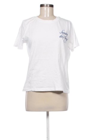 Tricou de femei Sinsay, Mărime XS, Culoare Alb, Preț 36,74 Lei, #137543875