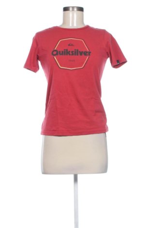 Дамска тениска Quiksilver, Размер M, Цвят Червен, Цена 13,09 €, #137553739