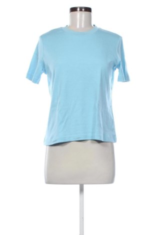 Tricou de femei Bershka, Mărime M, Culoare Albastru, Preț 52,49 Lei, #137557273