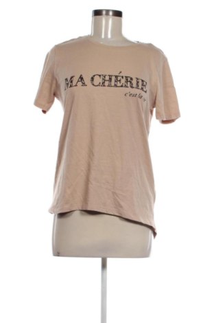 Damski T-shirt Amisu, Rozmiar S, Kolor Beżowy, Cena 33,87 zł, #137513020