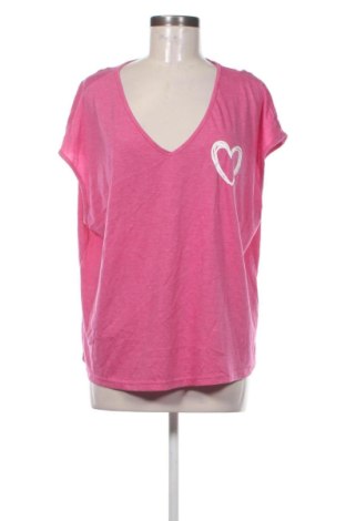 Damski T-shirt SHEIN, Rozmiar XXL, Kolor Różowy, Cena 51,99 zł, #137516822