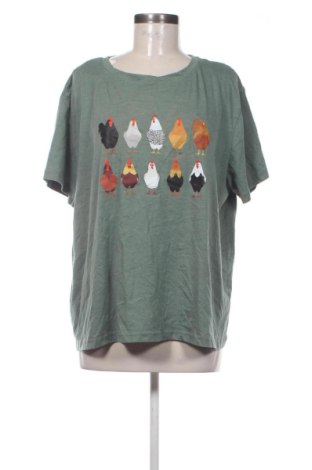 Tricou de femei SHEIN, Mărime 3XL, Culoare Verde, Preț 62,99 Lei, #137521120
