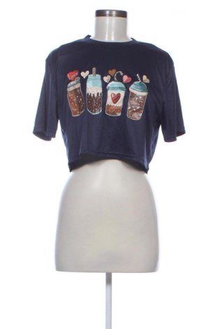 Damski T-shirt SHEIN, Rozmiar M, Kolor Niebieski, Cena 38,10 zł, #137528141