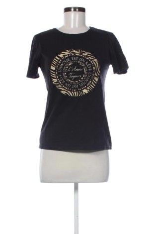 Γυναικείο t-shirt Mohito, Μέγεθος M, Χρώμα Μαύρο, Τιμή 10,00 €, #137528292