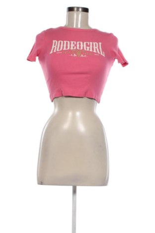 Γυναικείο t-shirt Terranova, Μέγεθος XS, Χρώμα Ρόζ , Τιμή 7,00 €, #137528324