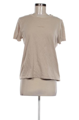 Tricou de femei Calvin Klein, Mărime L, Culoare Bej, Preț 152,22 Lei, #137537245