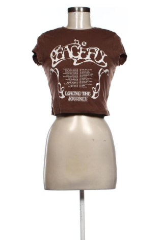 Tricou de femei H&M, Mărime S, Culoare Maro, Preț 61,45 Lei, #137549585