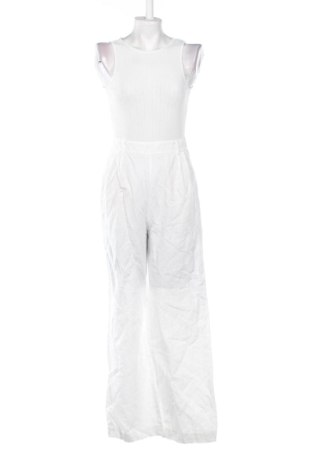 Salopetă lungă de damă Mango, Mărime S, Culoare Alb, Preț 110,23 Lei, #137497559