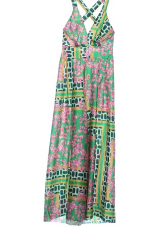 Salopetă lungă de damă Unbranded, Mărime XS, Culoare Multicolor, Preț 89,23 Lei, #137526638