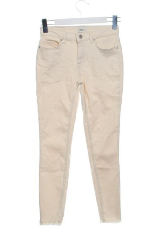 Дамски дънки ONLY, Размер XS, Цвят Екрю, Цена 39,88 €, #137487243