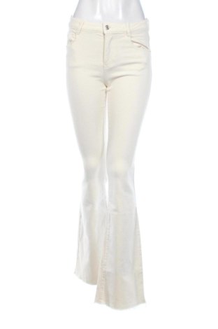 Blugi de femei Zara, Mărime S, Culoare Ecru, Preț 83,99 Lei, #137505223