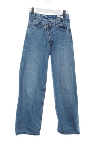 Blugi de femei Zara, Mărime XS, Culoare Albastru, Preț 100,43 Lei, #137509212
