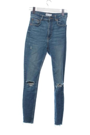 Blugi de femei Zara, Mărime XS, Culoare Albastru, Preț 104,98 Lei, #137512611