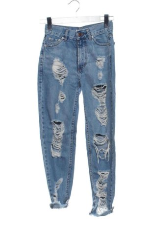 Дамски дънки Pull&Bear, Размер XS, Цвят Син, Цена 14,67 €, #137514626
