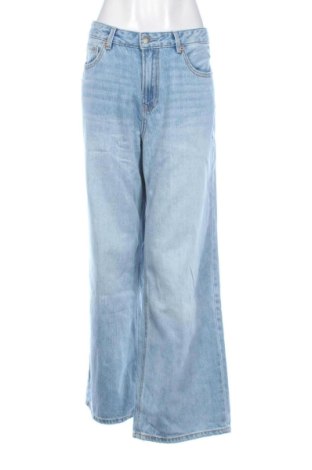 Blugi de femei Stradivarius, Mărime XL, Culoare Albastru, Preț 115,48 Lei, #137515686