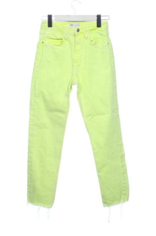 Dámské džíny  Zara, Velikost XS, Barva Zelená, Cena  291,00 Kč, #137522407