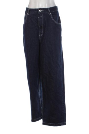 Blugi de femei Bershka, Mărime XL, Culoare Albastru, Preț 99,73 Lei, #137524842