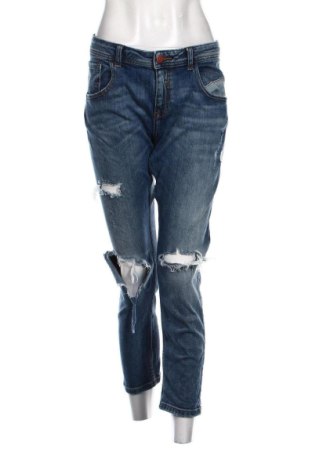 Blugi de femei Zara, Mărime M, Culoare Albastru, Preț 78,74 Lei, #137525628