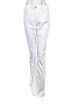 Blugi de femei Zara, Mărime M, Culoare Alb, Preț 99,73 Lei, #137526965