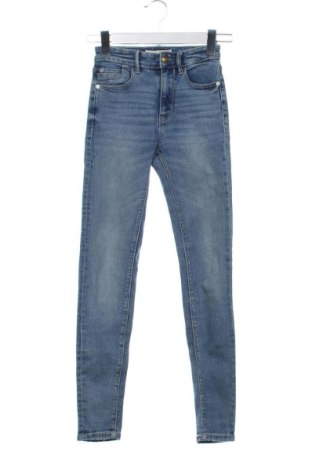 Blugi de femei Stradivarius, Mărime XXS, Culoare Albastru, Preț 89,23 Lei, #137526995