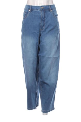 Blugi de femei Bon Prix, Mărime XL, Culoare Albastru, Preț 93,00 Lei, #137542328