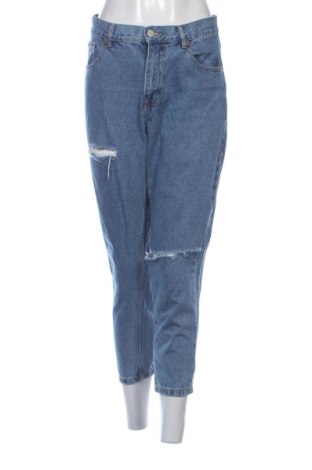 Blugi de femei Pull&Bear, Mărime L, Culoare Albastru, Preț 145,29 Lei, #137488486