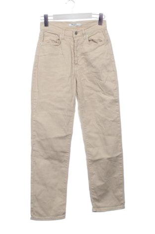 Blugi de femei NA-KD, Mărime XS, Culoare Bej, Preț 67,87 Lei, #137503261