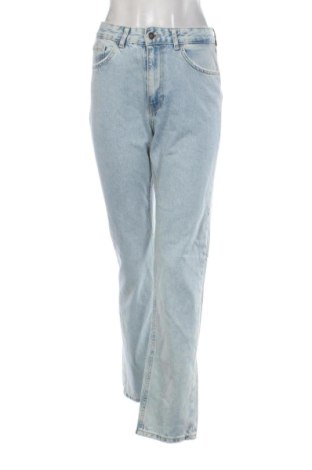 Blugi de femei Stradivarius, Mărime S, Culoare Albastru, Preț 139,36 Lei, #137510131