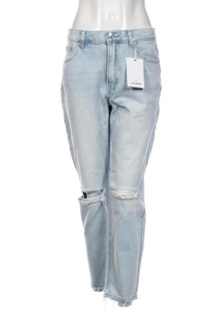 Blugi de femei Pull&Bear, Mărime M, Culoare Albastru, Preț 128,99 Lei, #137512525