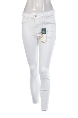 Blugi de femei ONLY, Mărime M, Culoare Alb, Preț 114,00 Lei, #137518271