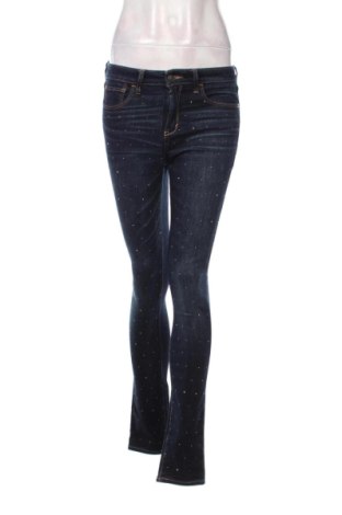 Blugi de femei Abercrombie & Fitch, Mărime M, Culoare Albastru, Preț 114,99 Lei, #137547683
