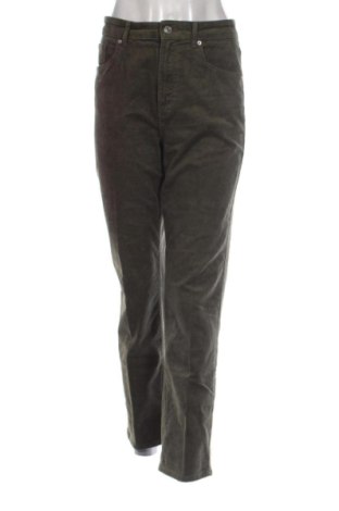 Pantaloni de velvet de femei H&M, Mărime M, Culoare Verde, Preț 47,24 Lei, #137542835