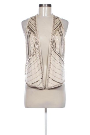 Vestă de femei MissKoo, Mărime L, Culoare Bej, Preț 112,51 Lei, #137483227