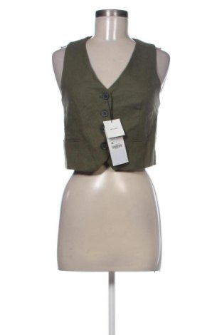 Vestă de femei Zara, Mărime XS, Culoare Verde, Preț 189,00 Lei, #137526803