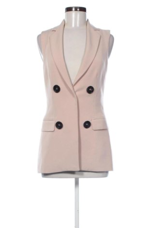 Дамски елек Zara, Размер XS, Цвят Бежов, Цена 20,00 €, #137531685