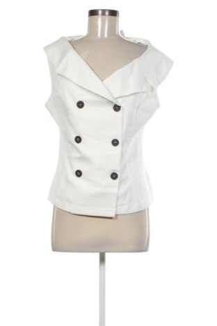 Vestă de femei SHEIN, Mărime L, Culoare Alb, Preț 83,99 Lei, #137539984