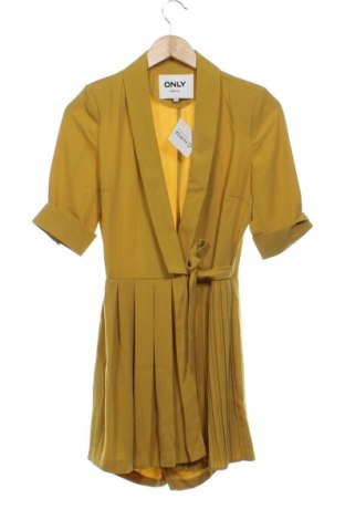 Salopetă scurtă de damă ONLY, Mărime XS, Culoare Galben, Preț 52,49 Lei, #137505615