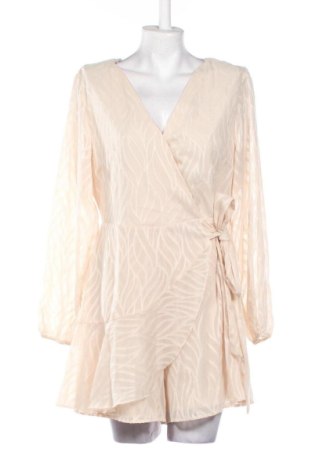 Salopetă scurtă de damă Amisu, Mărime L, Culoare Ecru, Preț 86,00 Lei, #137414550