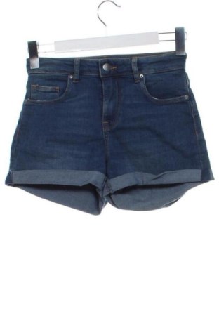 Pantaloni scurți de femei H&M, Mărime XS, Culoare Albastru, Preț 66,99 Lei, #137496086