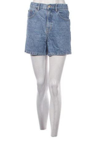 Pantaloni scurți de femei Pull&Bear, Mărime S, Culoare Albastru, Preț 59,99 Lei, #137522614