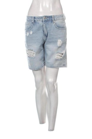 Pantaloni scurți de femei Unbranded, Mărime L, Culoare Albastru, Preț 73,49 Lei, #137523584
