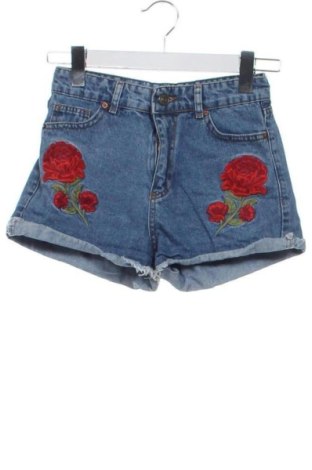 Pantaloni scurți de femei Topshop, Mărime XXS, Culoare Albastru, Preț 52,49 Lei, #137525556