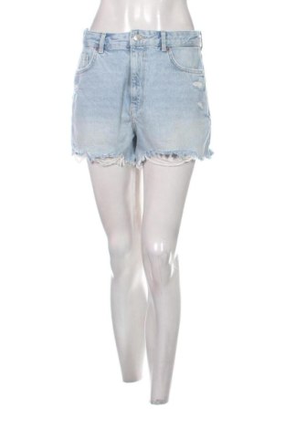 Дамски къс панталон Bershka, Размер M, Цвят Син, Цена 9,00 €, #137531069