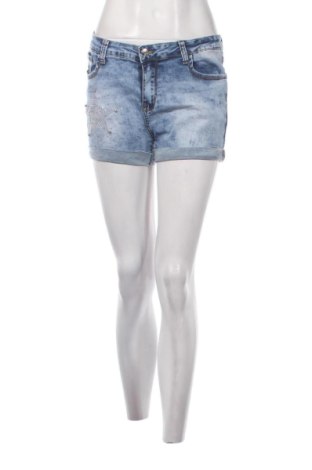 Pantaloni scurți de femei MISS BON, Mărime M, Culoare Albastru, Preț 85,99 Lei, #137531882