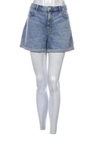 Pantaloni scurți de femei Pieces, Mărime L, Culoare Albastru, Preț 45,99 Lei, #137534697