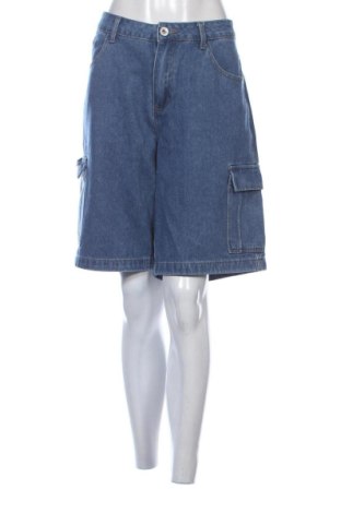 Pantaloni scurți de femei SHEIN, Mărime XL, Culoare Albastru, Preț 53,00 Lei, #137537275